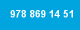 978 869 14 51